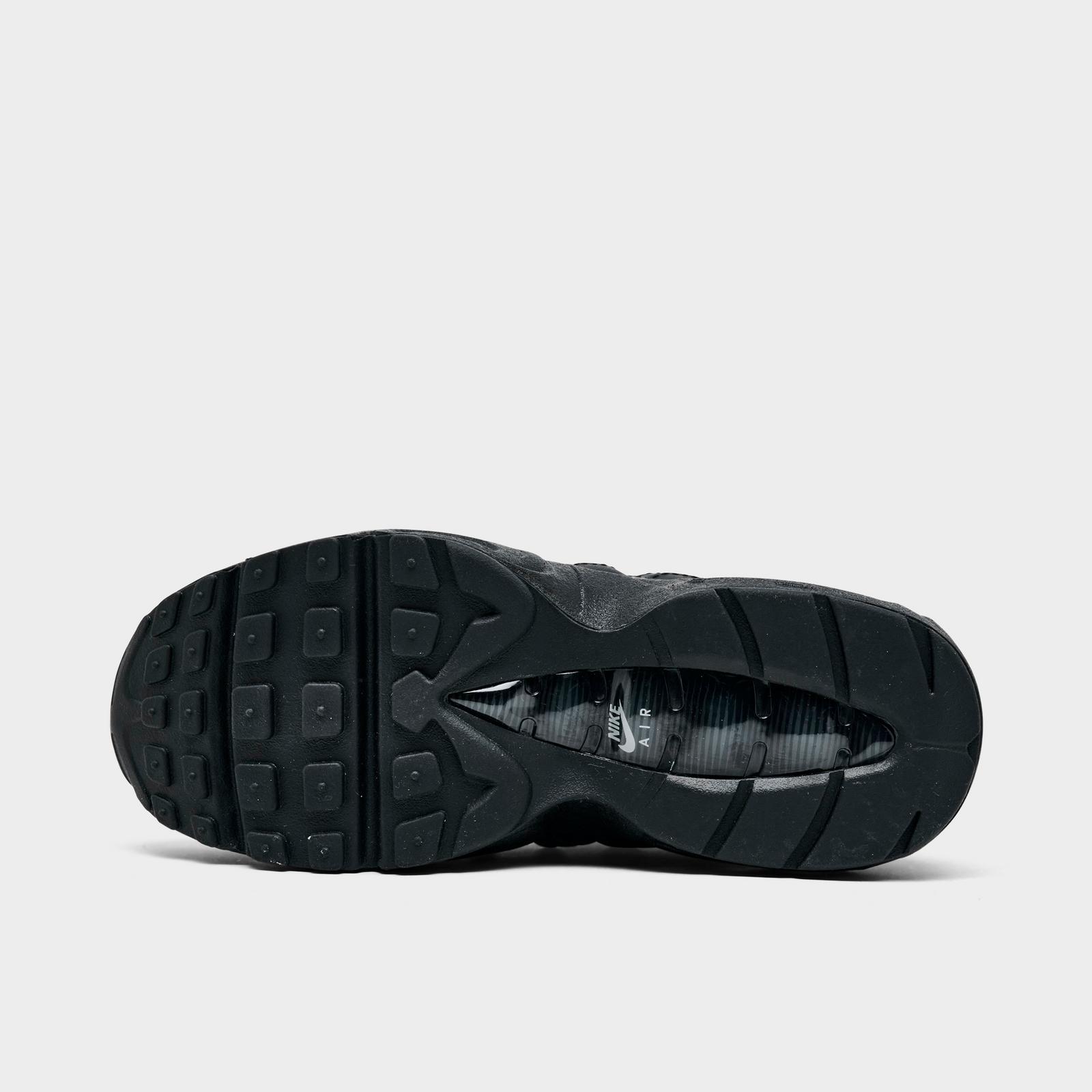 Little Kids' Nike Air Max 95 Recraft Casual Shoes - Black/Black/Black