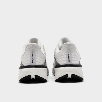 Women's Nithtke Pegasus 42 Running Shoes - Part 2 - Summit White/Metallic Silver - Back view