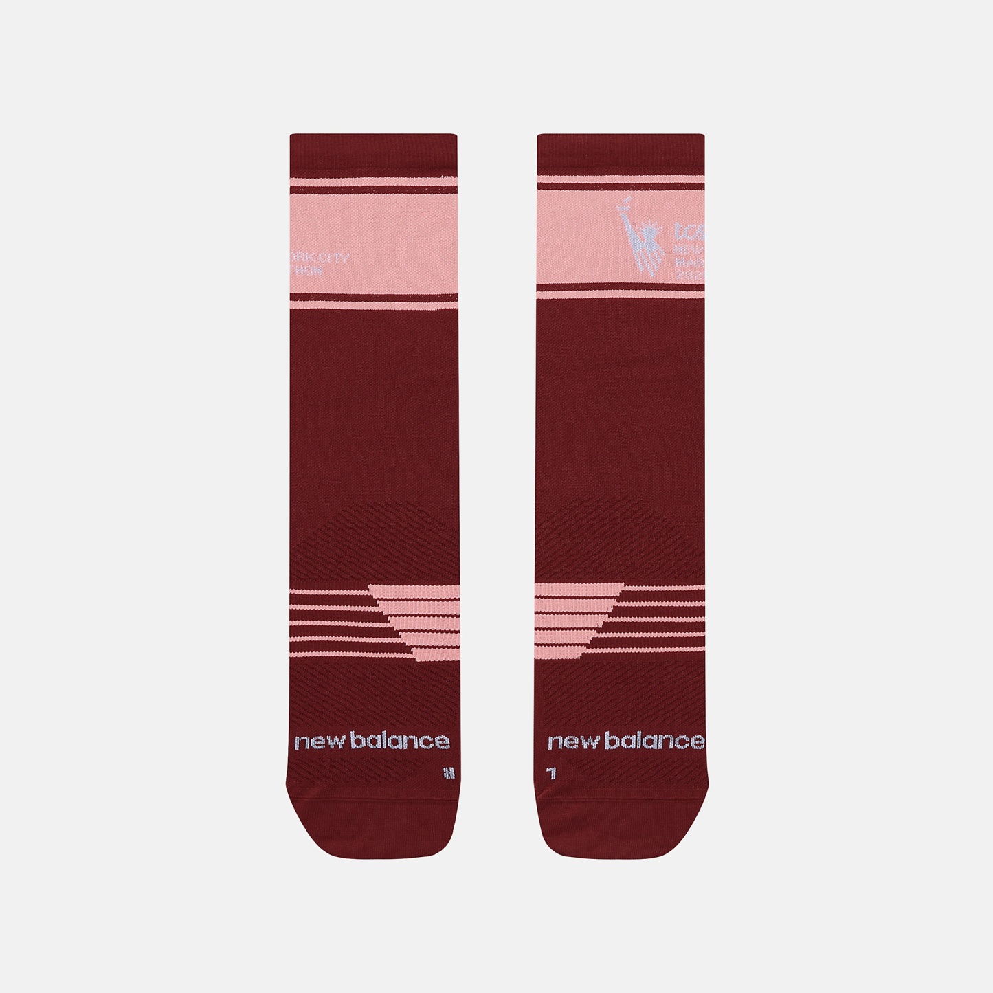New Balance NYC Marathon Crew Sock, AC3875BPDR