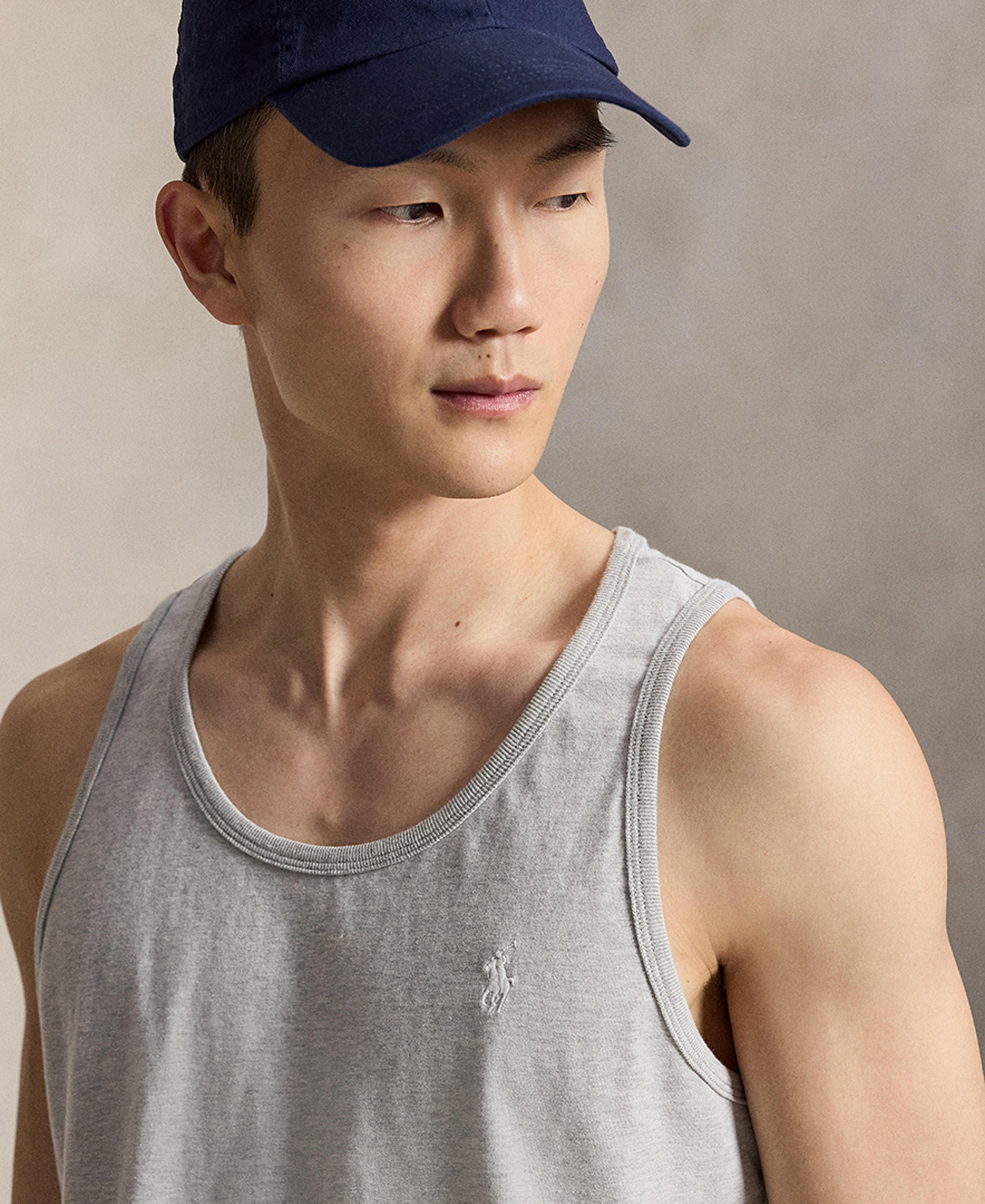 Polo Ralph Lauren Men's Washed Jersey Tank Top - Spring Heather