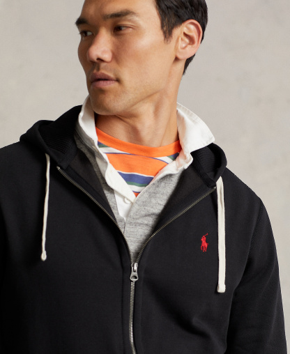 Polo Ralph Lauren Men's Signature Fleece Hoodie - Polo Black