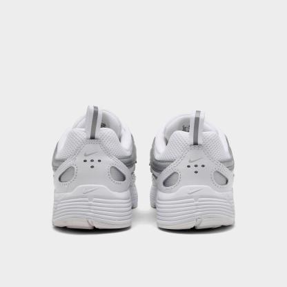 Little Kids' Nithtke P-6000 Casual Shoes - White/Photon Dust/Metallic Silver - Back view
