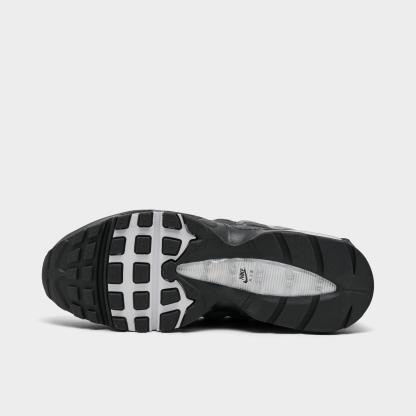 Men's Nithtke Air Max 95 Big Bubble Scorpion Casual Shoes - Part 3 - Black/White/Medium Ash/Dark Pewter/Dust/Granite - Bottom view