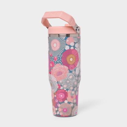Stanley IceFlow Flip Straw Tumbler (30 oz) - Sorbet Wildflower