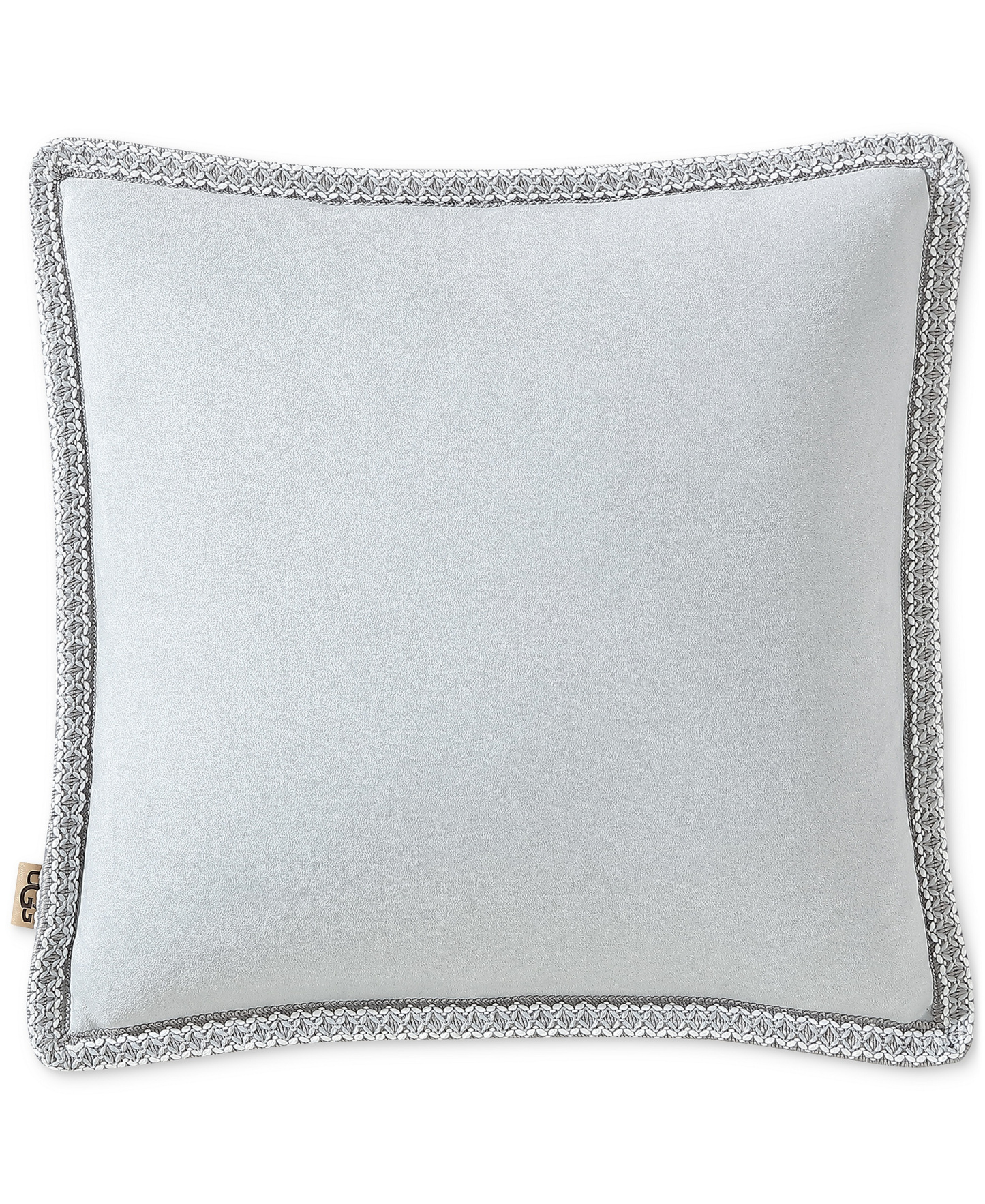 Kirkwood UGG Braid Decorative Pillow, 20" x 20" - Gray Violet