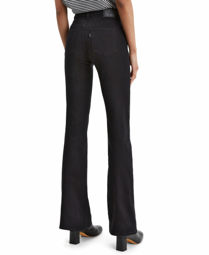 Levi's Women's Casual Classic Mid Rise Bootcut Jeans - Soft Black