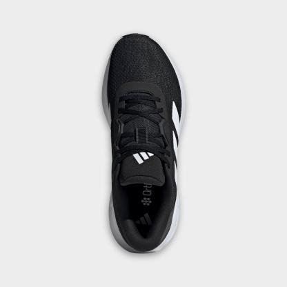 Men's adidas Galaxy 7 Running Shoes - Black/White/Carbon - view 5