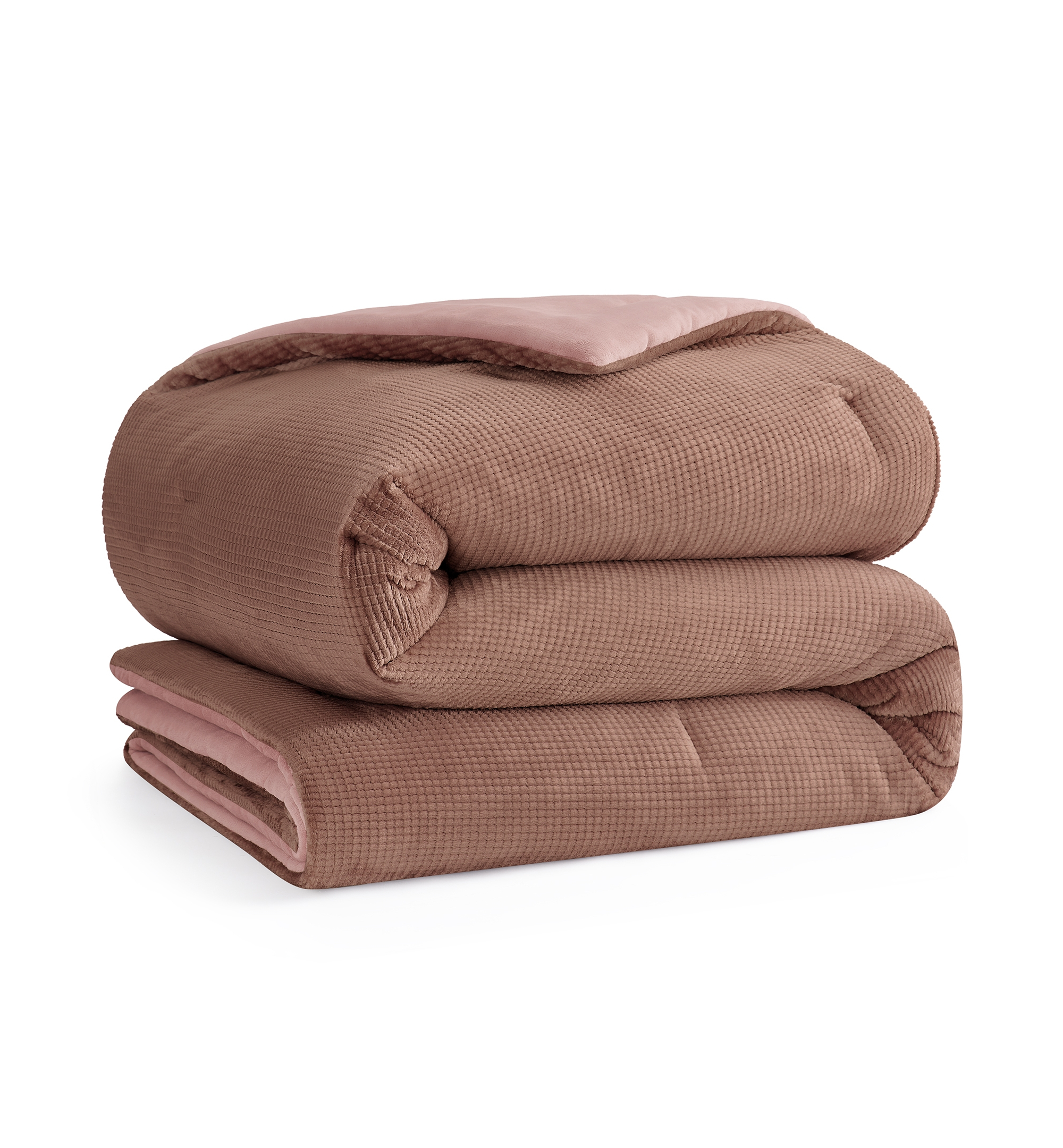 UGG® Brody Reversible Comforter Sets - Rosewood