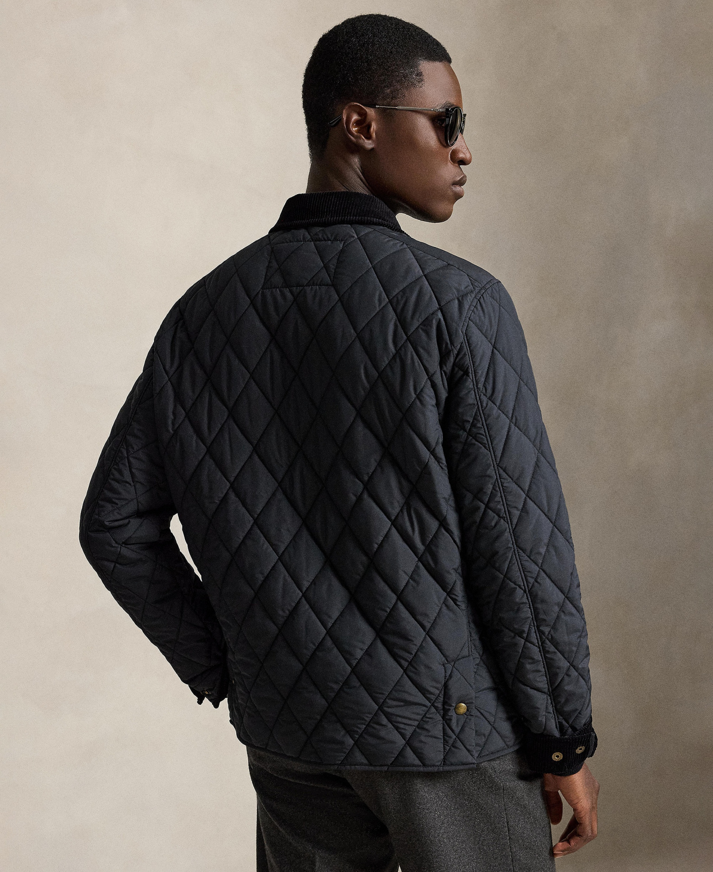 Polo Ralph Lauren Men's Beaton Quilted Water-Repellent Full-Zip Jacket - Polo Black