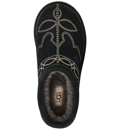 UGG® Women's Tasman Western Slip-On Slippers - Black