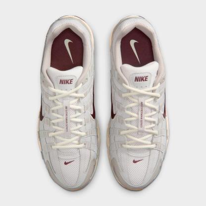 Men's Nike P-6000 Casual Shoes - College Grey/Vast Grey/Coconut Milk/Burgundy Crush