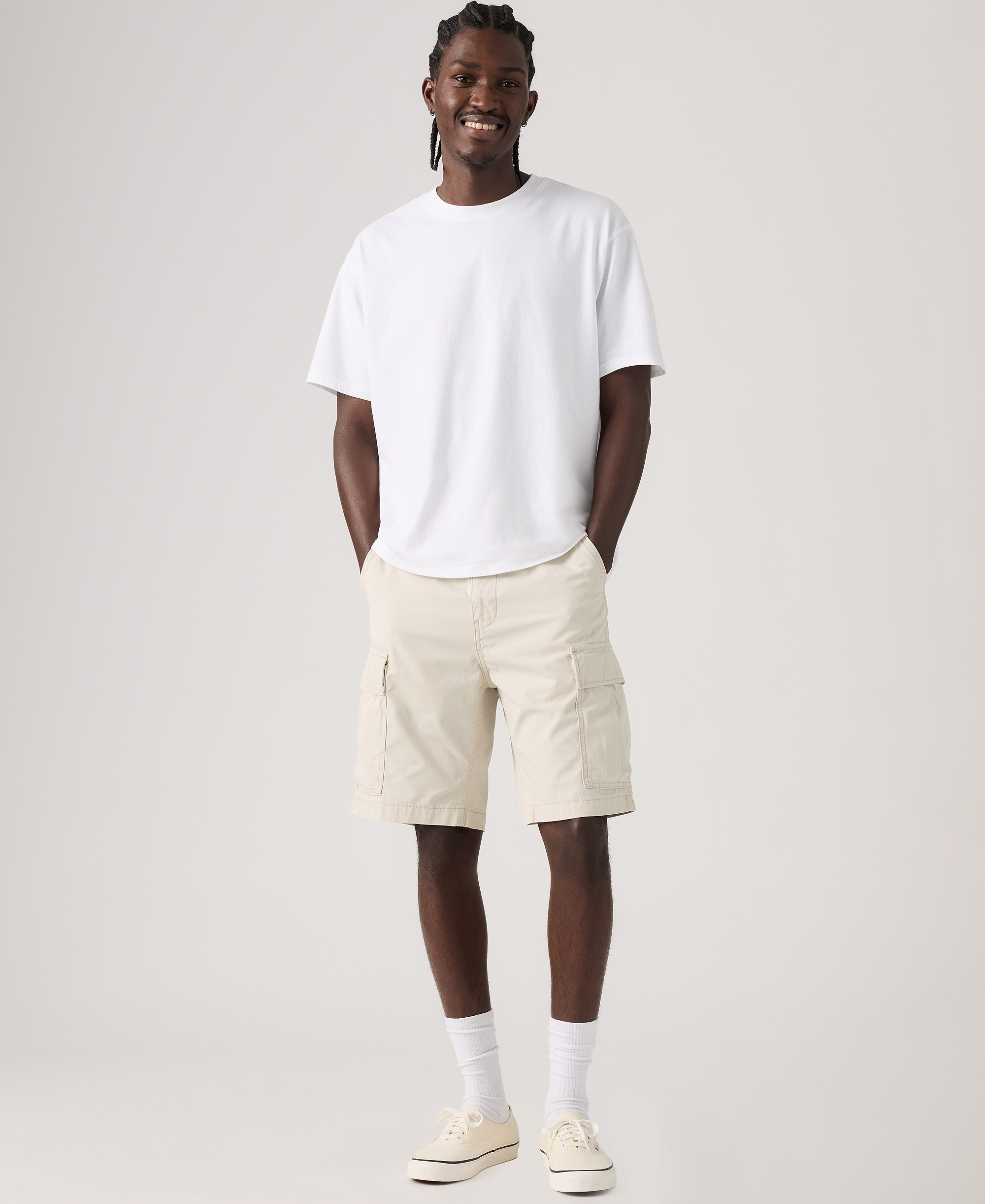 Levi's Men's Carrier 9.5" Cargo Shorts - Pumice Stone