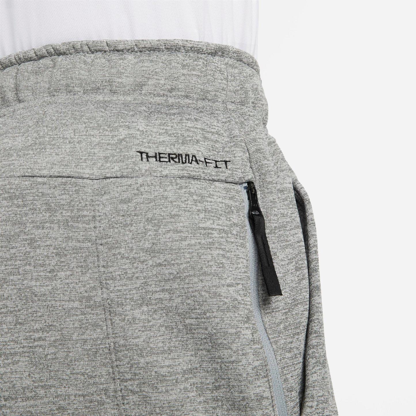 Men's Nithtke Therma-FIT Sweatpants - Dark Grey Heather/Particle Grey/Black