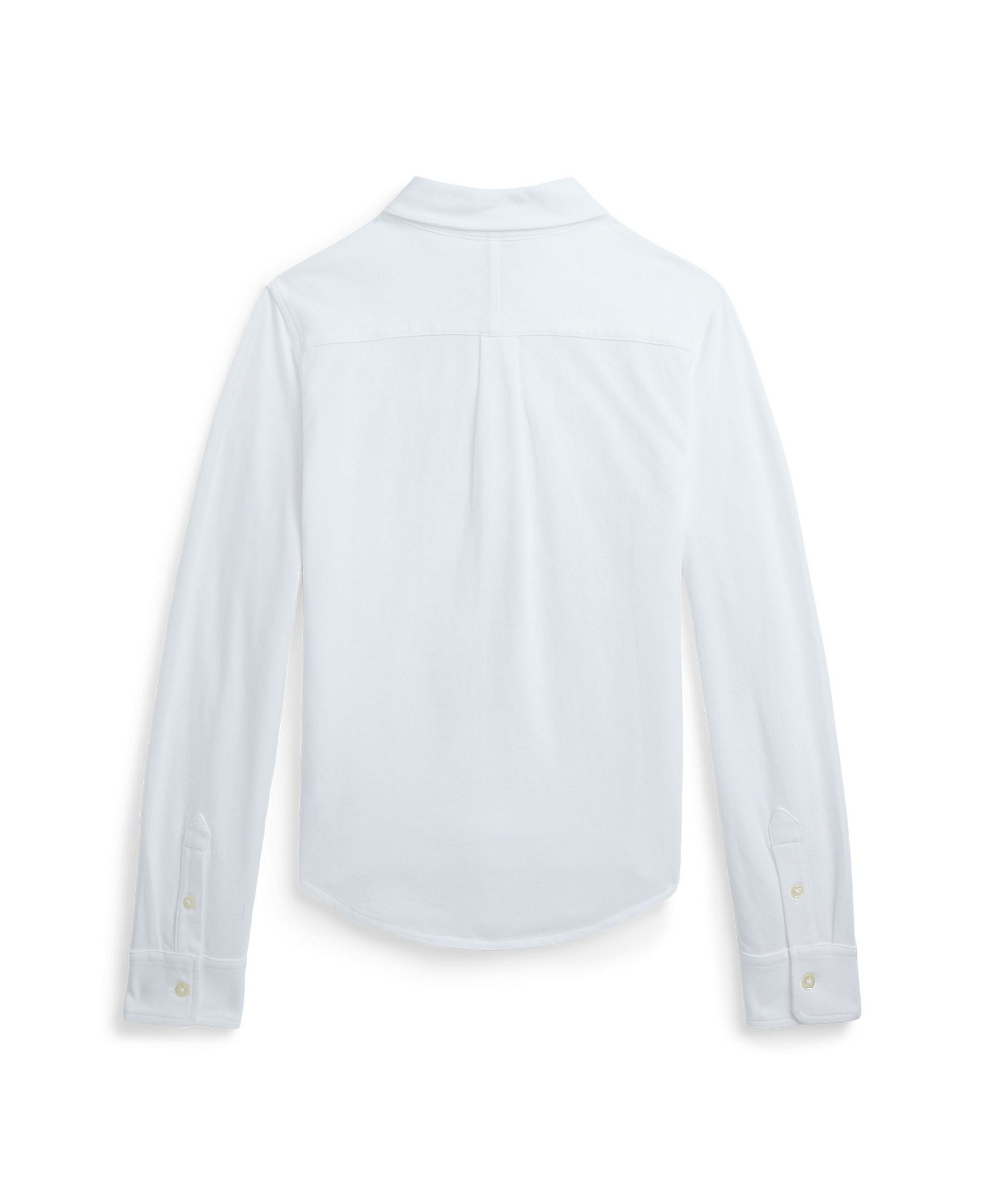 Polo Ralph Lauren Big Boys Featherweight Cotton Mesh Shirt - White