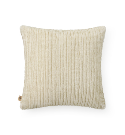 UGG® Jennis Euro Pillow, 24" x 24" - Snow
