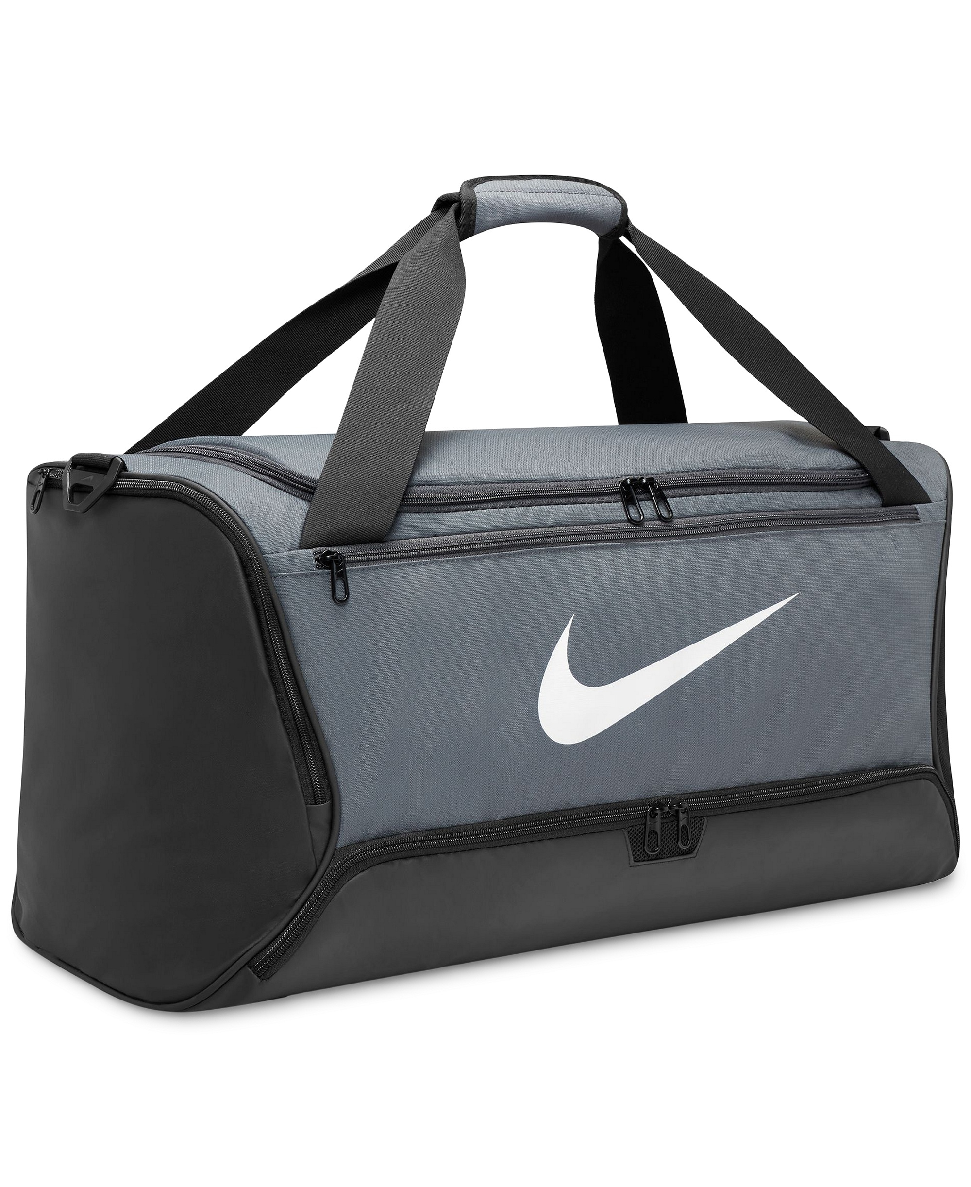 Nike Brasilia 9.5 Training Duffel Bag (Medium, 60L) - Grey
