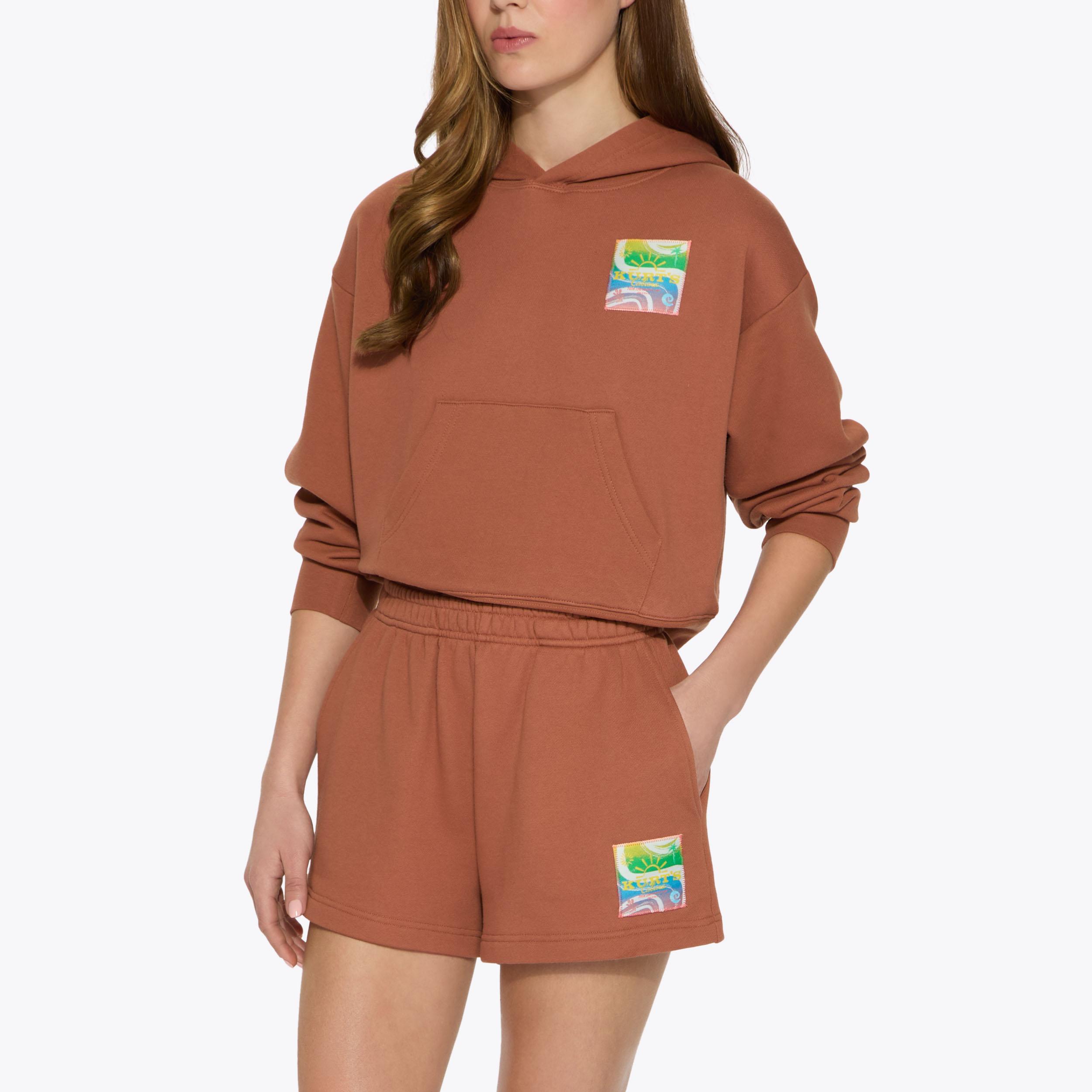Kurt Geiger London Kurt's Cabana Hoodie - Brown - view 2