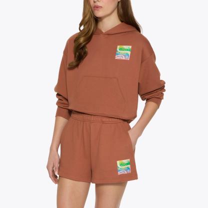 Kurt Geiger London Kurt's Cabana Hoodie - Brown - view 2