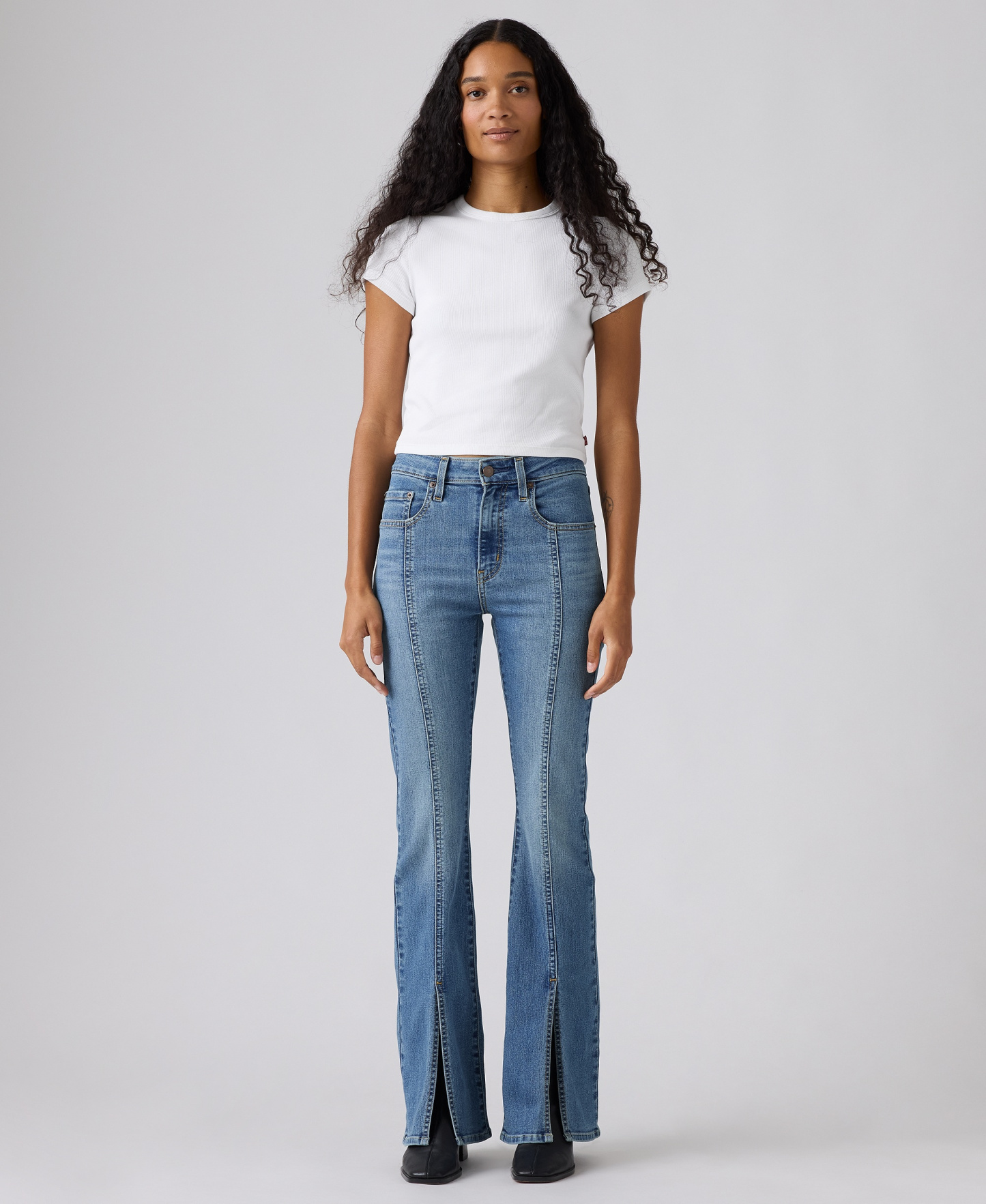 Levi's Women's 726 Split-Hem Flare Jeans - Camp Denim
