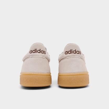 Big Kids' adidas Originals Handball Spezial Casual Shoes - Part 2 - Wonder Beige/Preloved Brown/Gum - Back view