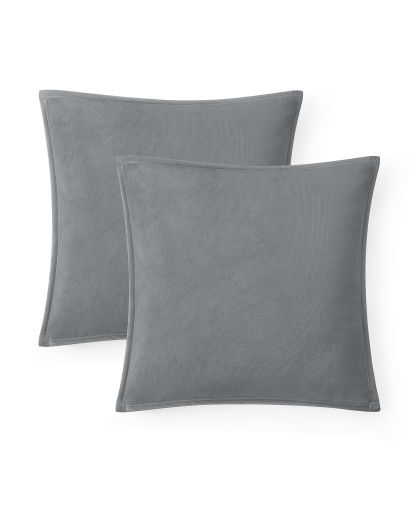 UGG® Coco 2-Pack Decorative Pillow, 20" x 20" - Gray