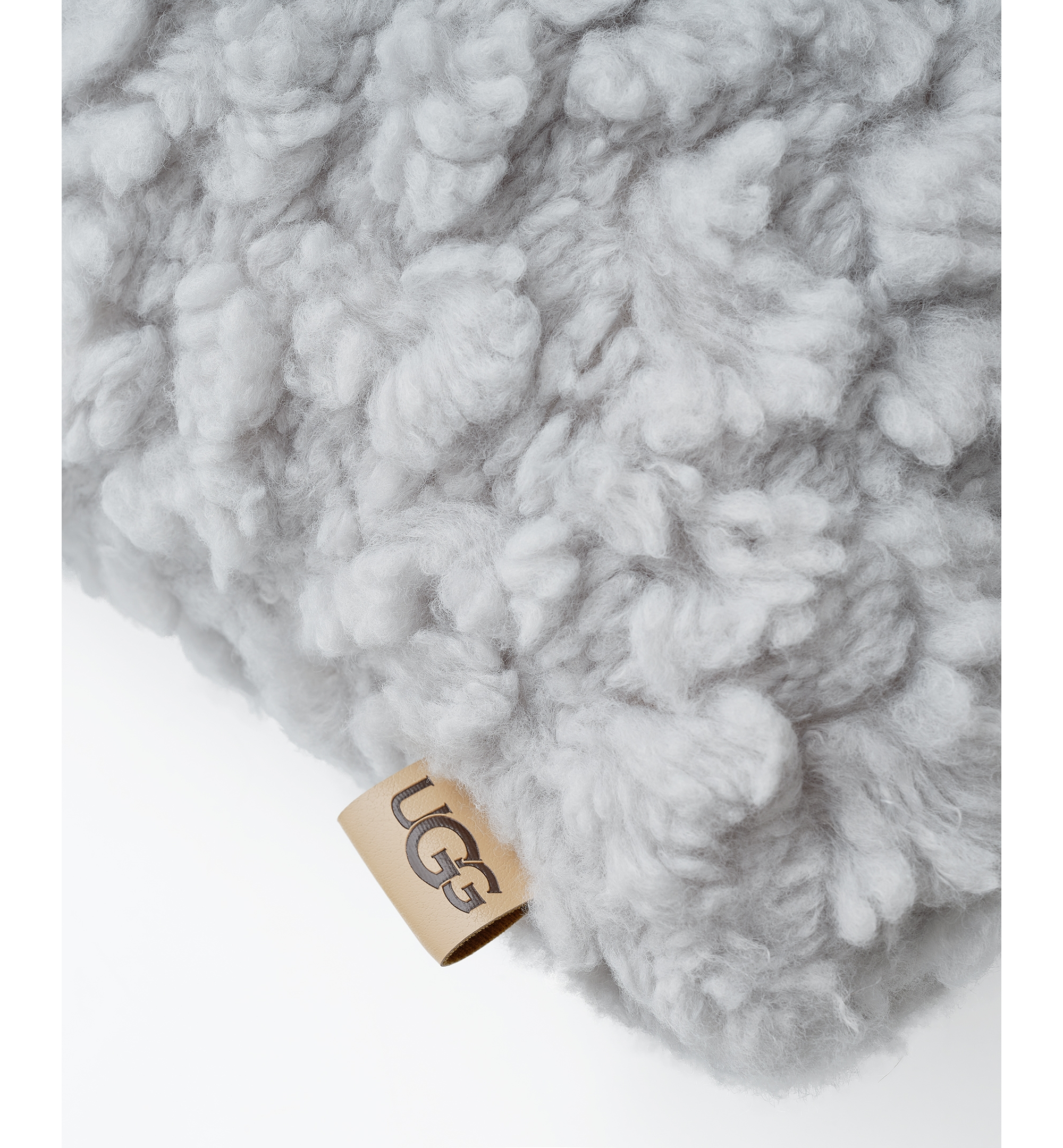 UGG® Shira Textured Decorative Pillow, 20" x 20" - Stone