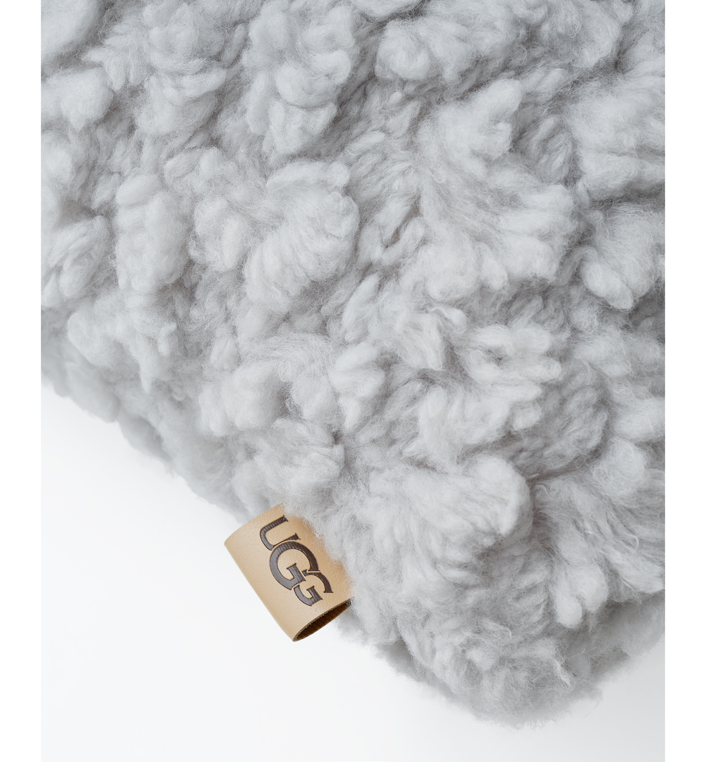 UGG® Shira Textured Decorative Pillow, 20" x 20" - Stone