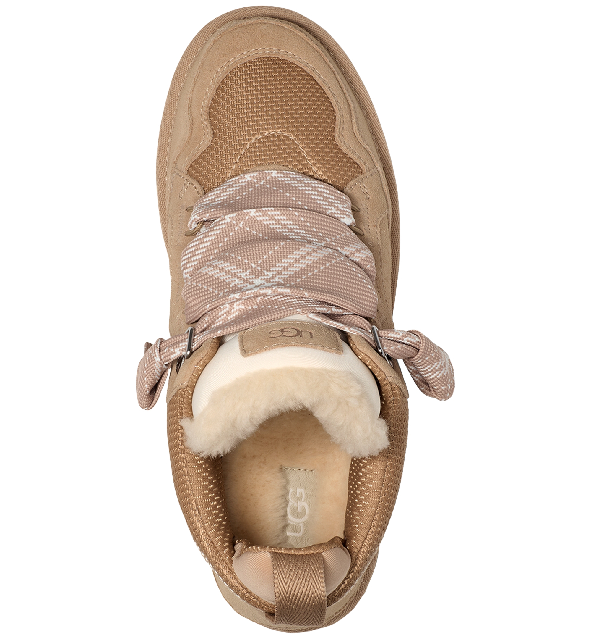UGG® Women's Lowmel Lace-Up Sneaker Booties - Sand