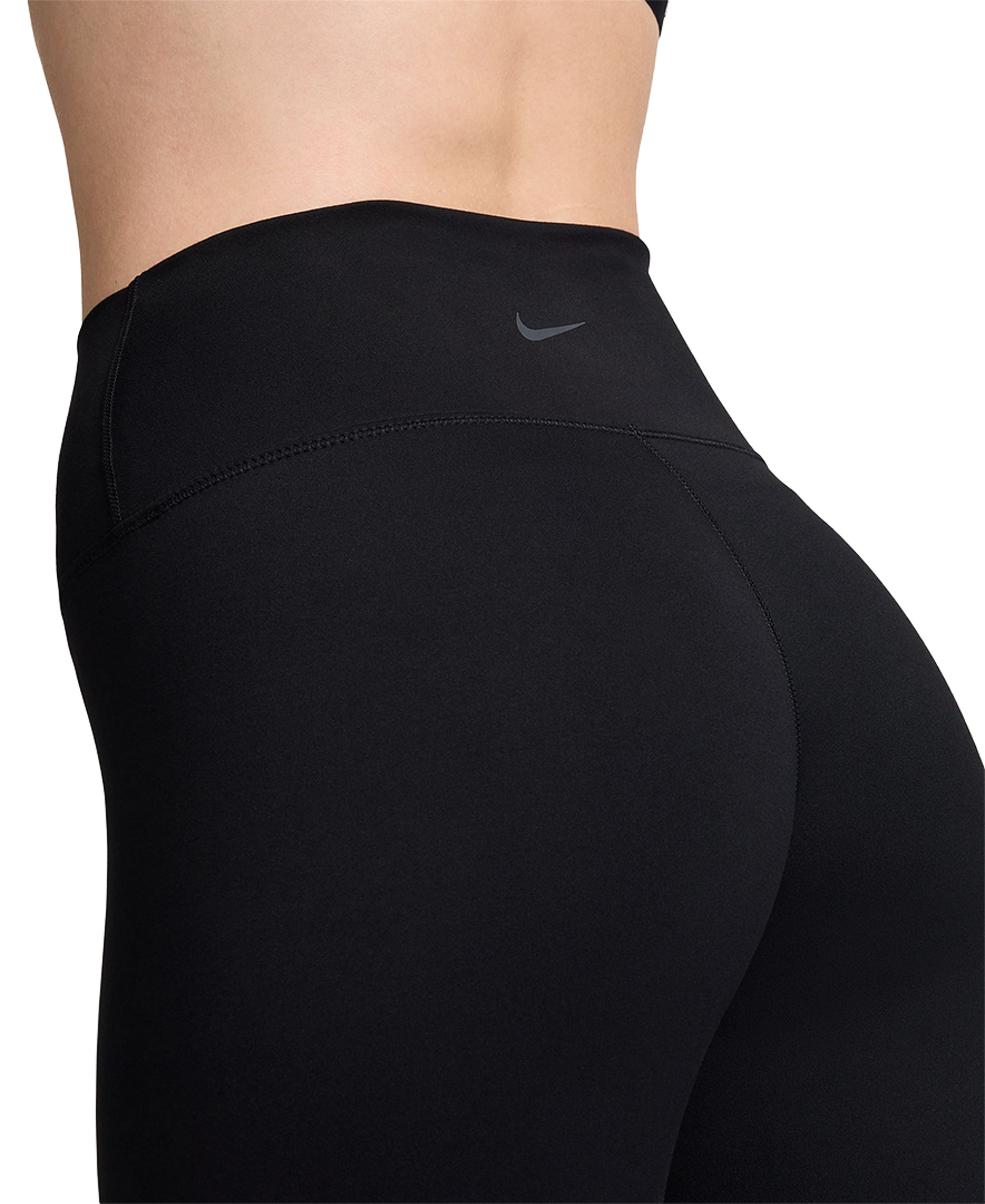 Nike Women's One High-Waisted Cropped-Length Leggings - Black/black