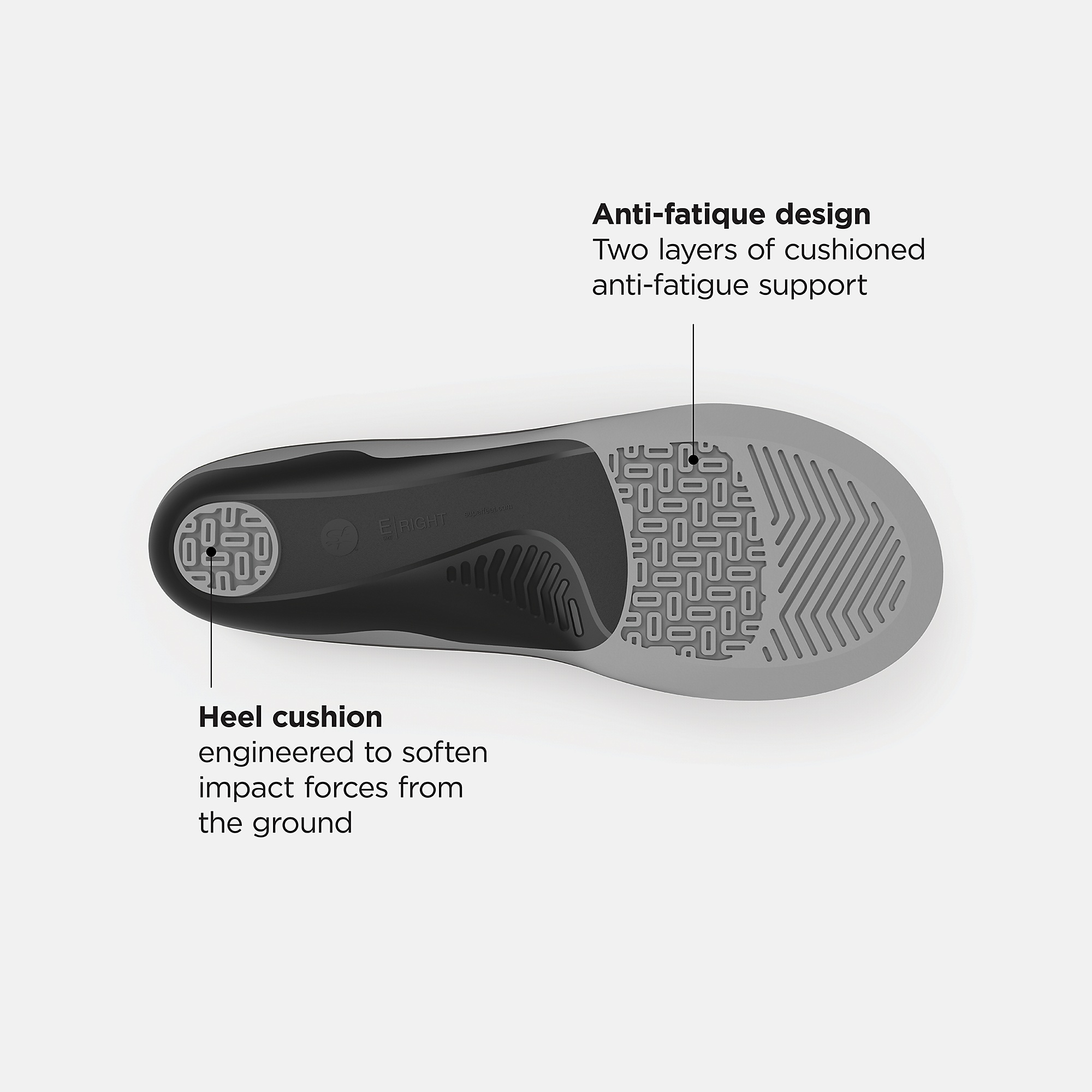 New Balance Casual Flex Cushion Insole, FL6386GR