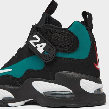 Big Kids' Nithtke Air Griffey Max 1 Casual Shoes - Black/Multicolor/Fresh Water/White - Detail shot