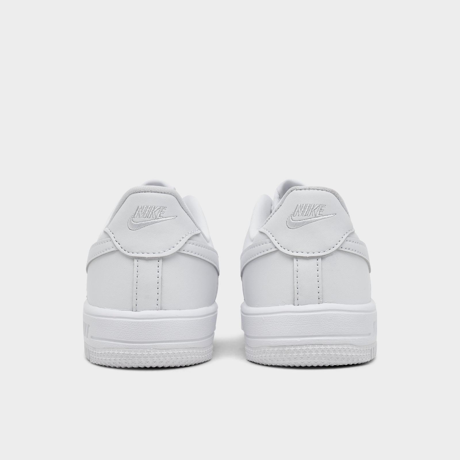 Little Kids' Nike Force 1 Casual Shoes - White/White/White