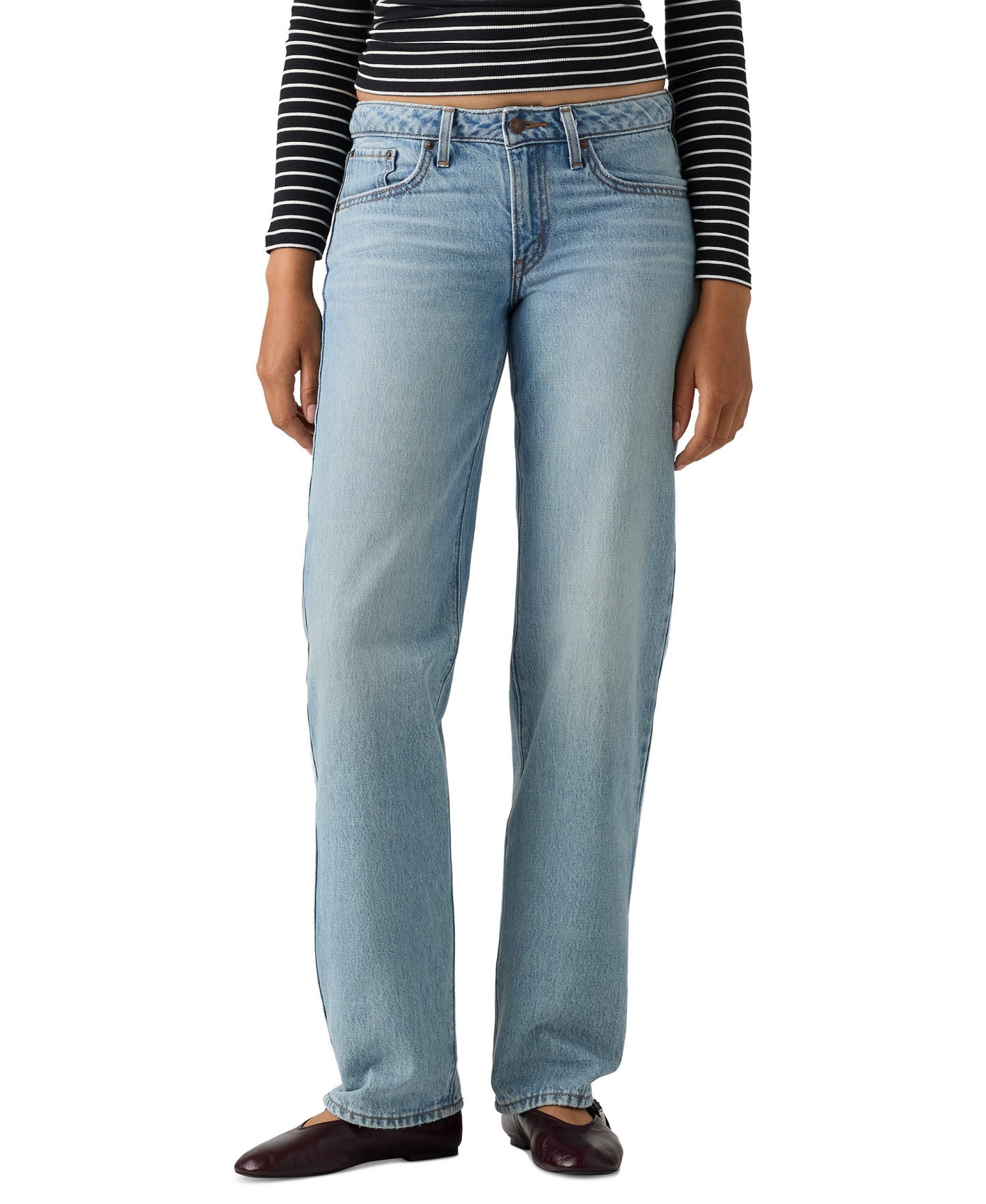 Levi's Women's Superlow Straight Jeans - Let Love I
