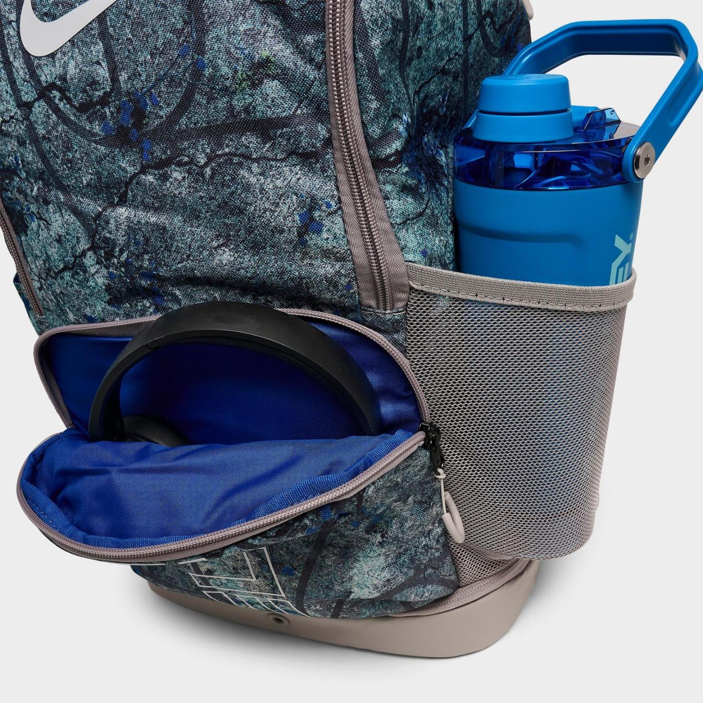 Nike Varsity Hoops Elite Backpack (32L) - Blue Camo Allover Print