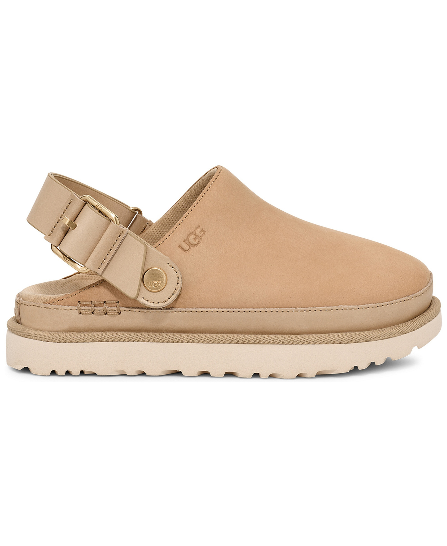 UGG® Women's Goldenstar Villa Round Toe Clogs - Mustard Seed