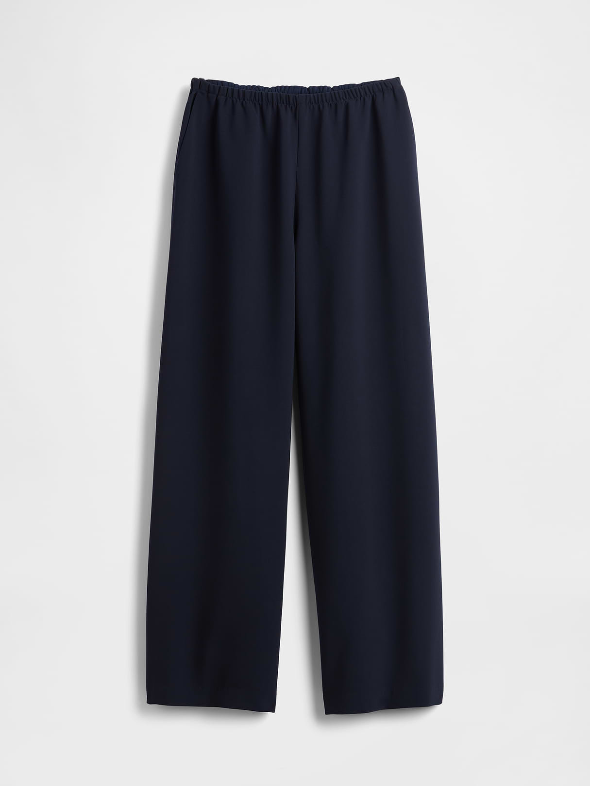 Easy Wide-Leg Pants - New classic navy blue
