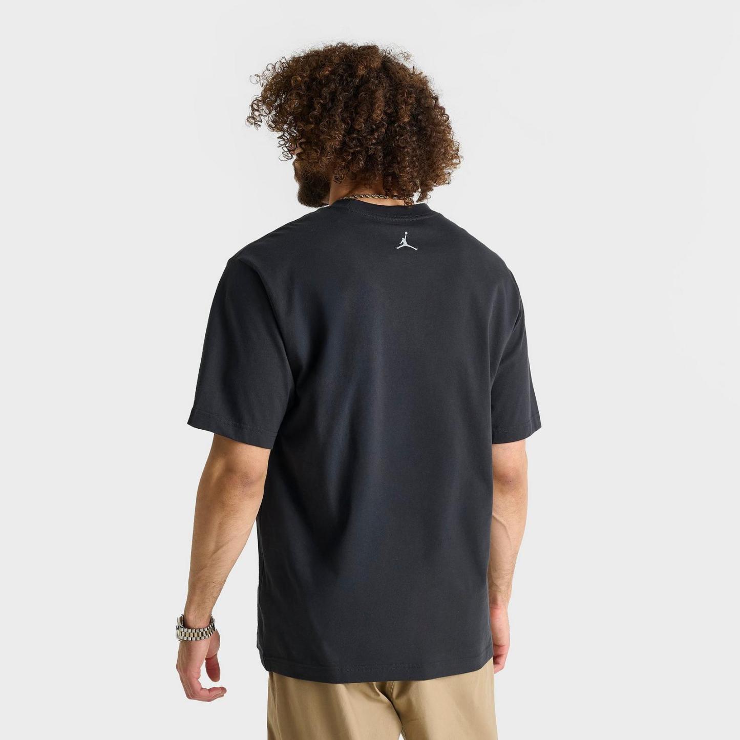 Men's Jordan Howl Graphic T-Shirt - Off Noir - view 4