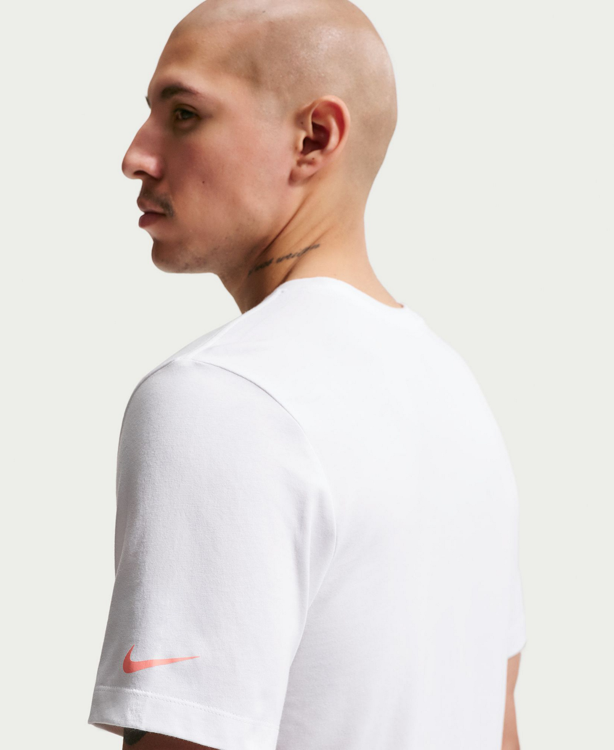 Nike Men's Burger Graphic Crewneck T-Shirt - White