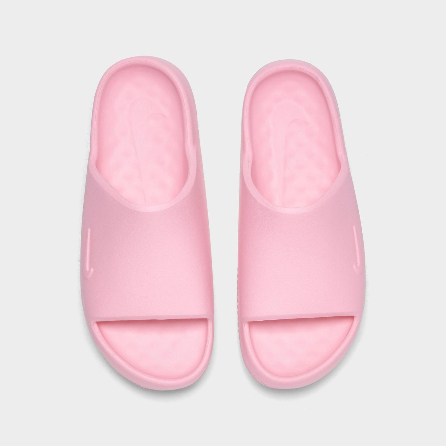 Big Kids' Nithtke Calm 2.0 Slide Sandals - Medium Soft Pink/Medium Soft Pink - Top view