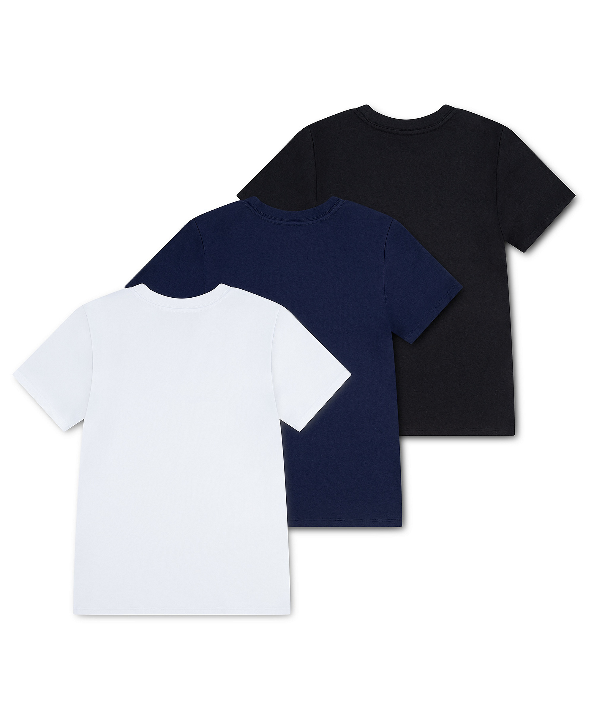 Polo Ralph Lauren Boys' 8-20 Crewneck Undershirts, 3-Pack - Polo Black