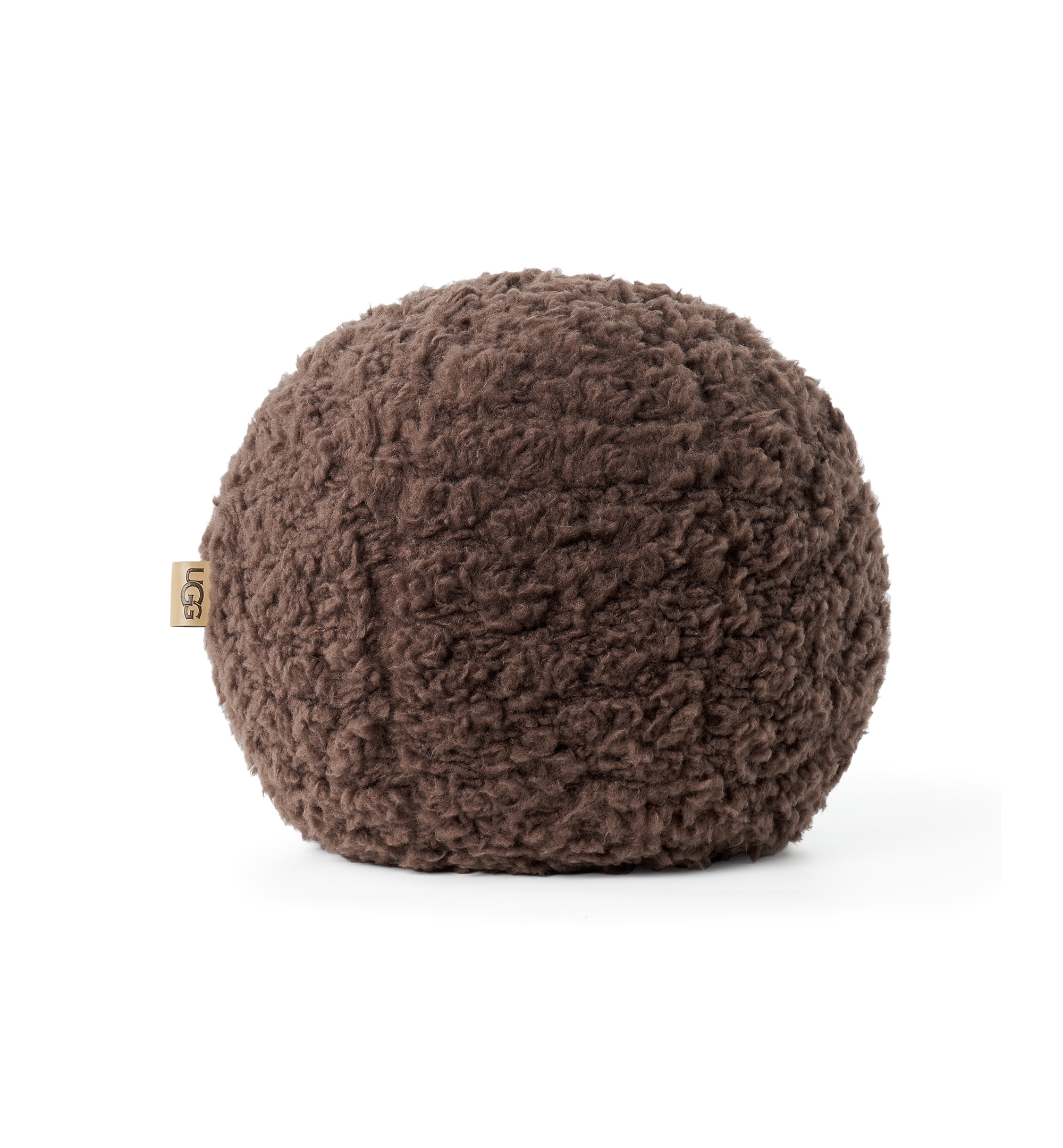 UGG® Shira Round Puff Pillow, 14" x 14" - Allspice
