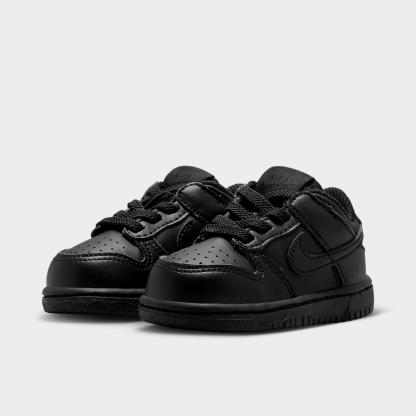 Kids' Toddler Nithtke Dunk Low Casual Shoes - Black - Both shoes facing left