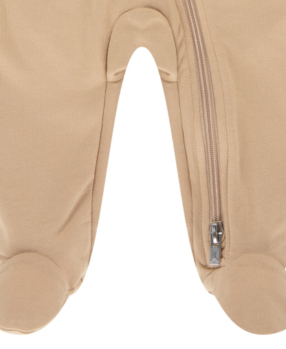 Jordan Baby Boy and Girl Jump Man Footed Coverall - Hemp
