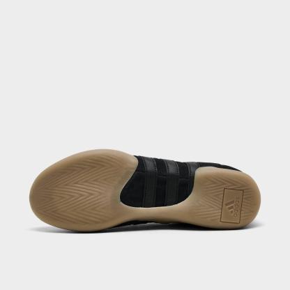 Women's adidas Originals Taekwondo Mei Ballet Casual Shoes - Core Black/Cloud White/Gum (JQ0669-001) - Bottom view