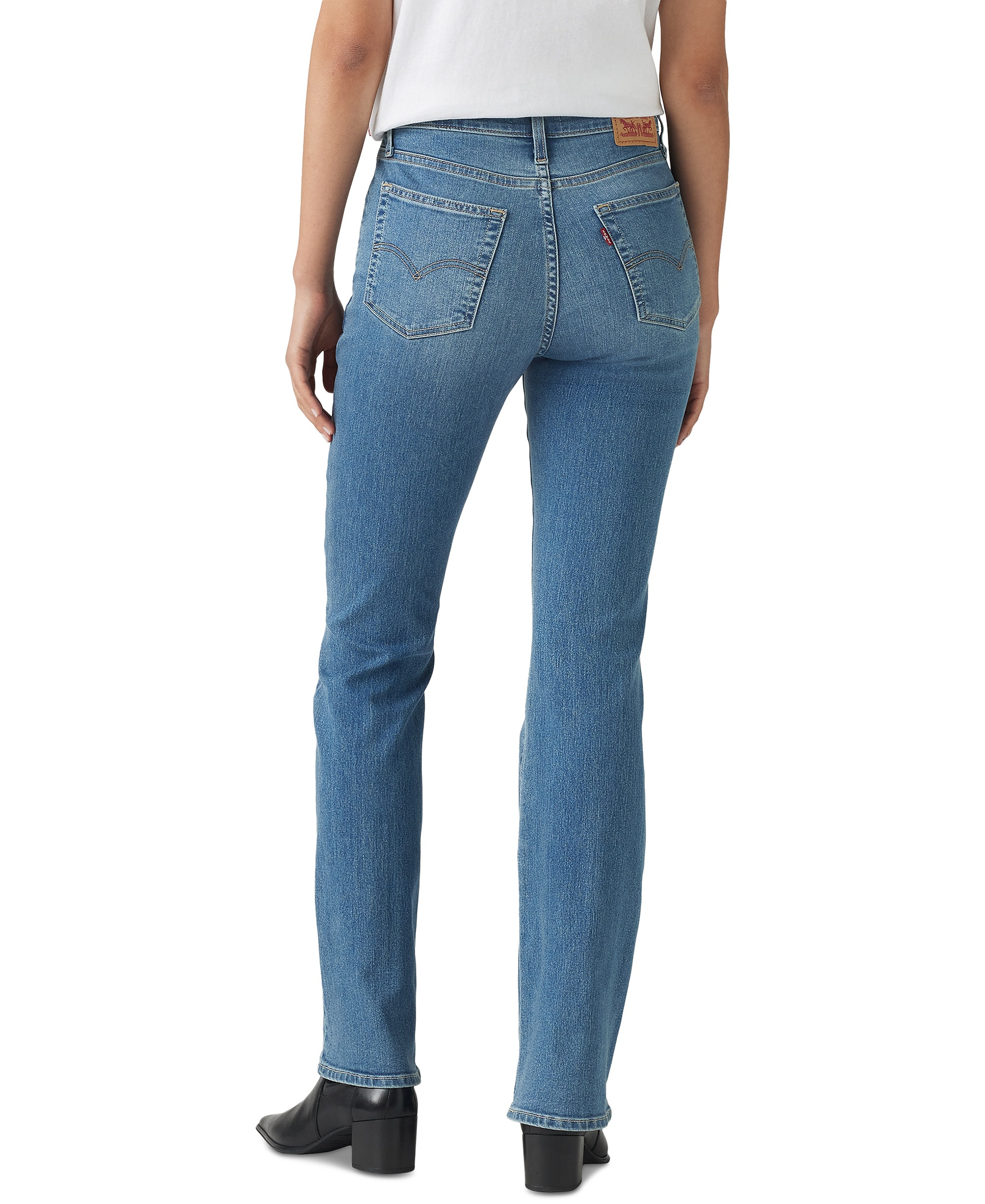 Levi's 725 High-Waist Classic Stretch 32" Bootcut Jeans - Eternal Indigo Mid