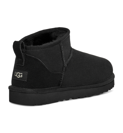 UGG® Men's Classic Ultra Mini Boots - Black