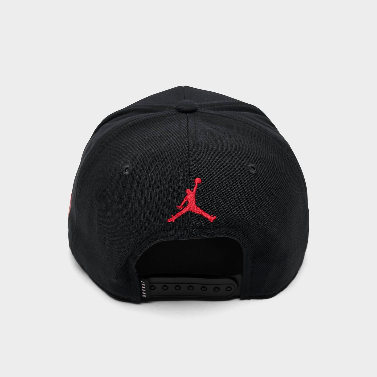 Jordan Pro Structured Snapback Hat - Black/Anthracite/Black - view 3