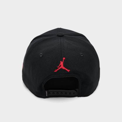 Jordan Pro Structured Snapback Hat - Black/Anthracite/Black - view 3