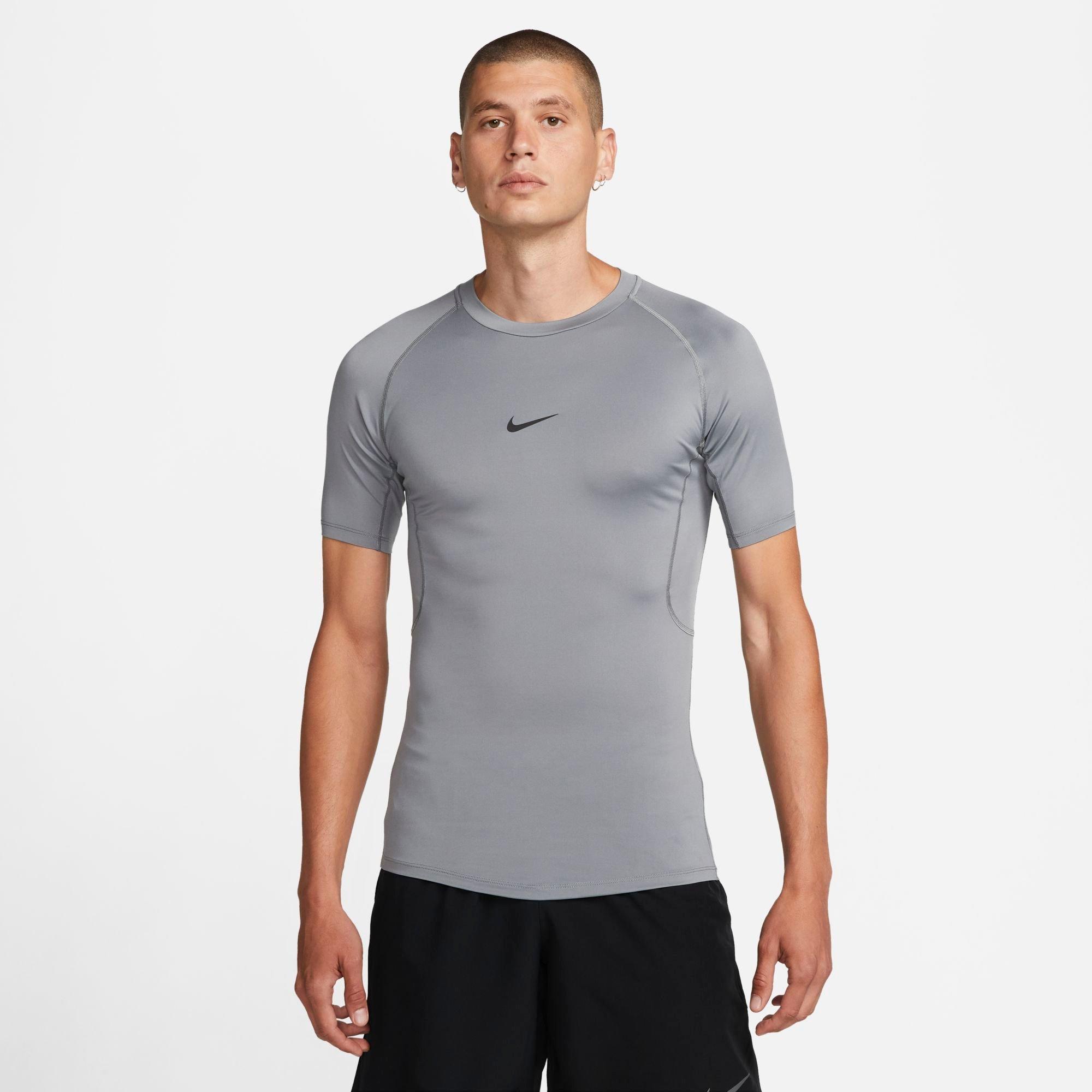 Men's Nithtke Pro Dri-FIT Tight Fitness Top - Smoke Grey/Black