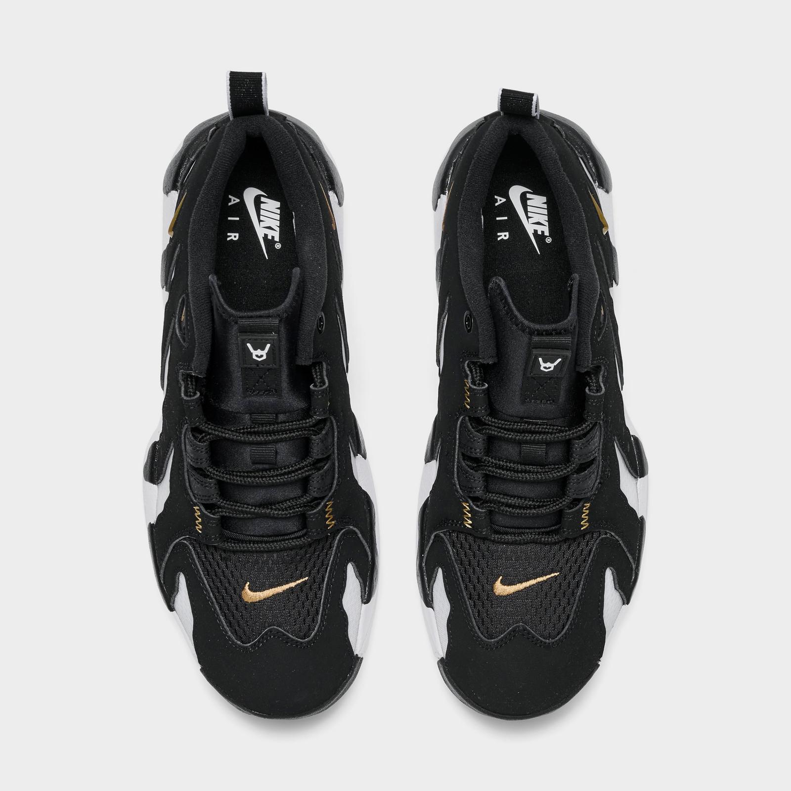 Big Kids' Nike Air DT Max '96 Low Casual Shoes - Black/Metallic Gold/White